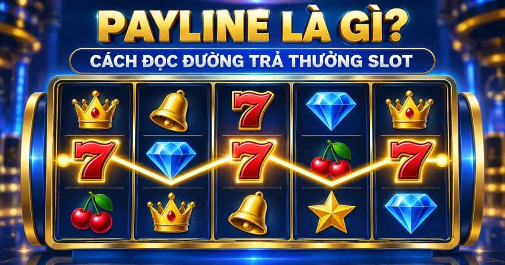 Payline là gì - đường trả thưởng trong game slot