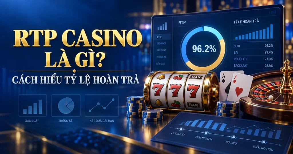 RTP Casino là gì - cách hiểu tỷ lệ hoàn trả