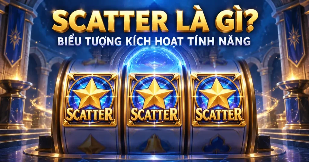 Scatter là gì - biểu tượng kích hoạt tính năng trong game slot