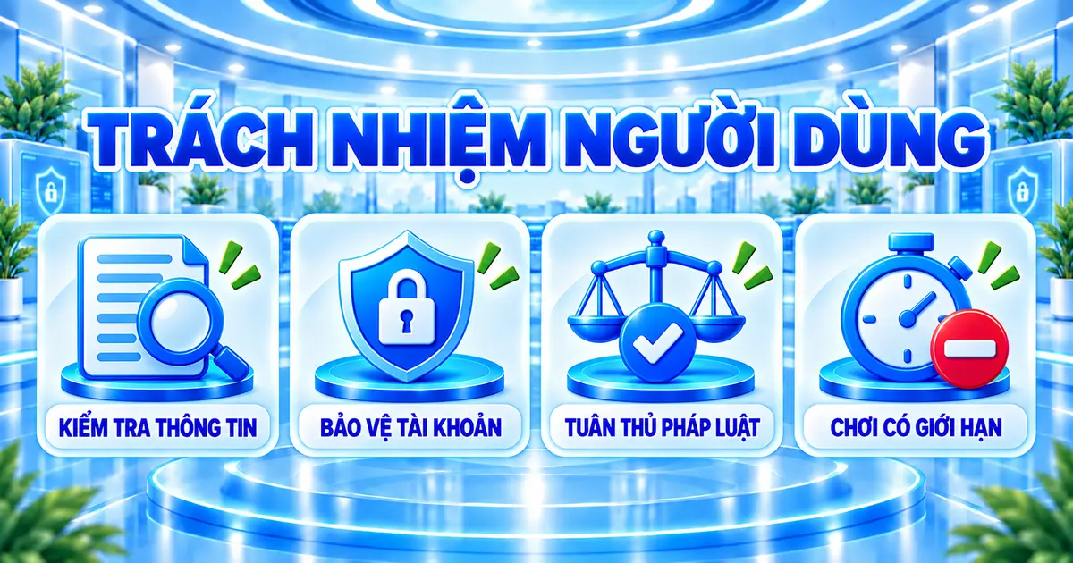 Trách nhiệm của người dùng khi truy cập LLWIN